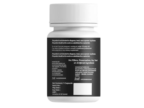 Image of B'Verge COQ10 supplement (Ubiquinone 99%) 200mg with Resveratrol + Piperine 95% | Superior Absorption, Supplement for Heart Health and Energy Metabolism t (Pack of 1), COQ10-1 Cap1)