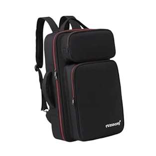 【Portability】Guitar Gig Bag Effects Pedal Case is equipped with carry and shoulder straps options for comfortable transport in any situation 【Application】: This Pedalboard Holder Bag is suitable for daily transport, traveling, performance, show, rehe...