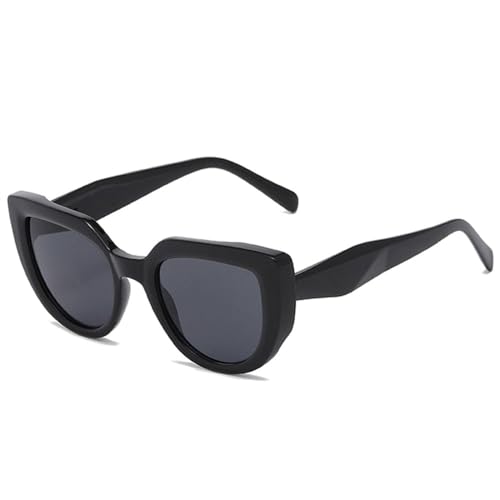 Lunettes de soleil oeil de chat rétro LVTFCO nuances dégradées UV400 tendance pour femme et homme