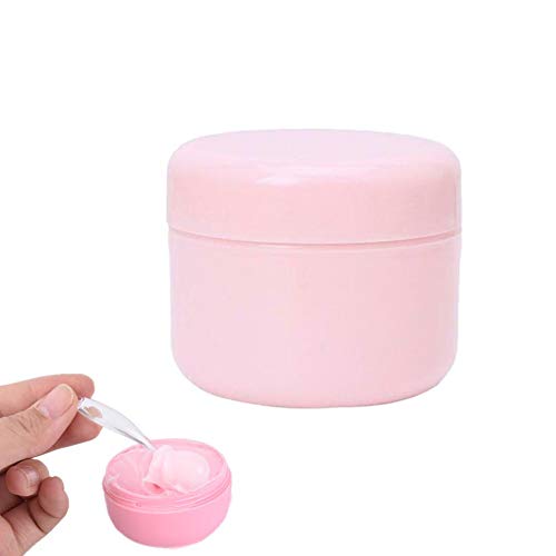Preisvergleich Produktbild PPING Reise Flaschen Salbentiegel Make-up Kosmetik Tragbare Lotionsemulsionsflasche Kleine Behälter Reisezubehör Behälter Mit Deckeln Make-up-Speicher pink,10pcs