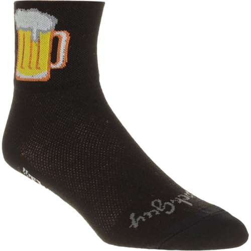 SockGuy Bevy 3In Socks One Color, S/M