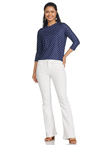 Image of Parx Women's Solid Slim Fit Top
