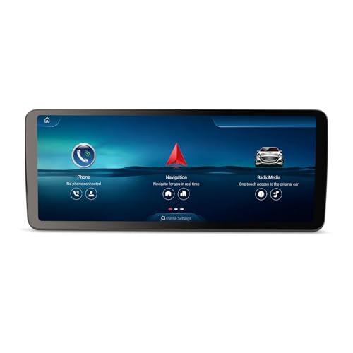 🚗【Qualcomm 8-Core | Android 14.0 | 8GB RAM+128GB ROM】12,3 pollici autoradio android per Mercedes Benz Classe G/GLA/CLA/A W176 X156 C117 W463 NTG 4.5/4.7 sistema, dotato di chipset avanzato Qualcomm Snapdragon 668S, architettura CPU 8-Core 4*Kryo 240Gold 1.6GHz + 4*Kryo 240Silver 1.8GHz 64-bit. Sistema operativo: Android 14.0, RAM: 8GB, ROM: 128GB. Supporta 2 USB fino a 2 * 256GB di memoria estesa. Il touchscreen ad alta definizione con risoluzione 2400*900 offre un'esperienza visiva eccellente. Questa autoradio Bluetooth è dotata di un decoder CANBUS per il controllo del volante e il sistema Comand.