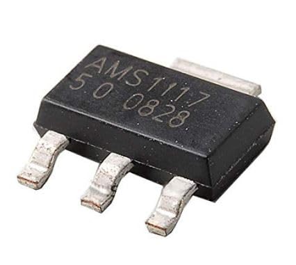 LM1117 (LM 1117) 5V Voltage Regulator IC SMD SOT223 (Pack Of 2)