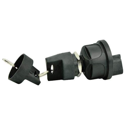 BEP Switch Ignition multi-tension 12V à 48V avec prise étanche Deutsch intégrée