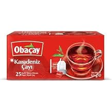 Turkish Tea Oba&ccedil;ay,Tea Bags,Black Tea Bags,T&uuml;rk &ccedil;ayı, (25 bags) 50Gr 1.8 Oz By Oba&ccedil;ay شاي أسود
