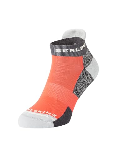 Tobillera antiampollas para correr Pedham de Sealskinz unisex adulto en color negro