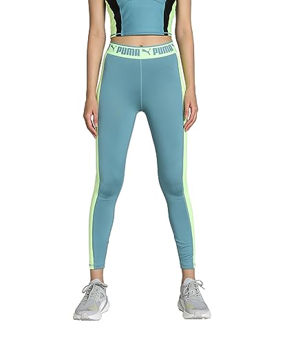 Image of Puma Women Polyester Train Strong High Waist Tight Classic Fitted Pants