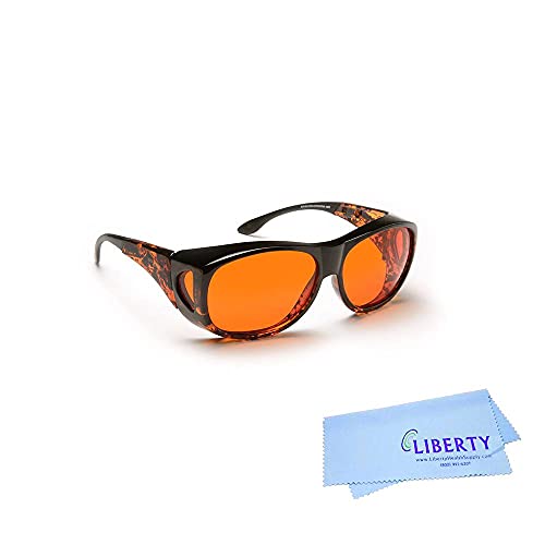 Eschenbach Optik Solar Shield Sunglasses - Polycarbonate Sunglasses for Men and Women Orange Filtered UV Protection Sunglasses (Small)2