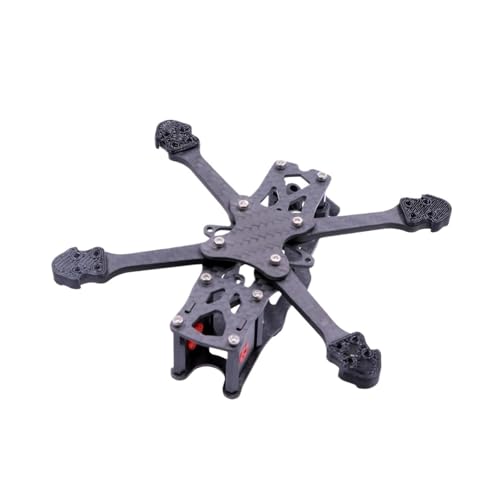 Compatible con Baby Apex-V2, Kit de Marco 2,5/3 Pulgadas for dron RC Quadcopter Caddx Polar/Nebula Nano 1103 1104 1106 1204, Motor sin escobillas(2.5inch Frame Kit)