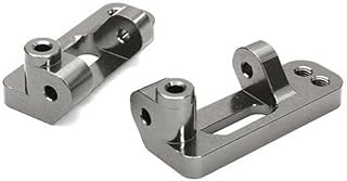 Integy RC Model C27634GREY Billet Machined Alloy Front Caster Blocks for Traxxas 1/10 Bigfoot 2WD Truck