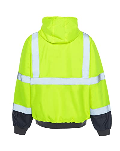 UHV883 HiVis Warm Up Bomber4