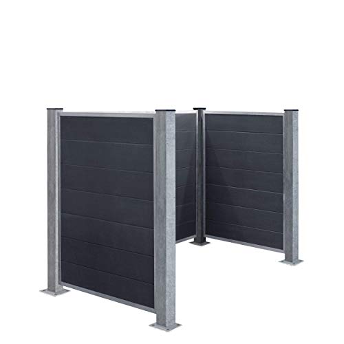 Gero metall Abfallbehälterverkleidung Cover