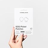 FORMEL SKIN SOS-Pickel Patches | Geeignet für alle Hauttypen, ideal bei entzündeter & empfindlicher Haut (Transparent)