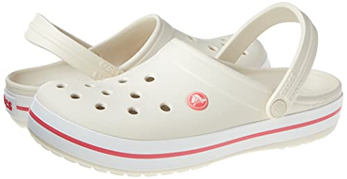 CROCS Crocband - Stucco/Melon - M9W11 , X11016-1AS-M9W11, Unisex Adult , Stucco/Melon , M9W11