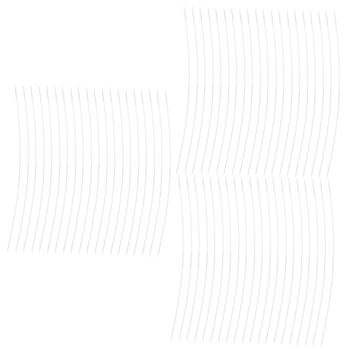 HOMSFOU 3sets Strong Bookbinding Glue Strips Thermal Adhesive Book Repair Tapes Office Glue Strips Multi-use Binding Quick Easy Application 20pcs*3