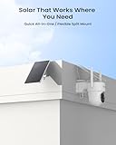 ieGeek 2K/3MP 360° PTZ Security Camera Outdoor Wireless with Removable Solar Panel,Continuous Power 2.4G WIFI CCTV Camera,PIR Motion Detection,Color Night Vision,APP Alert,IP65,Alexa Compatible(2pcs) - Image 4