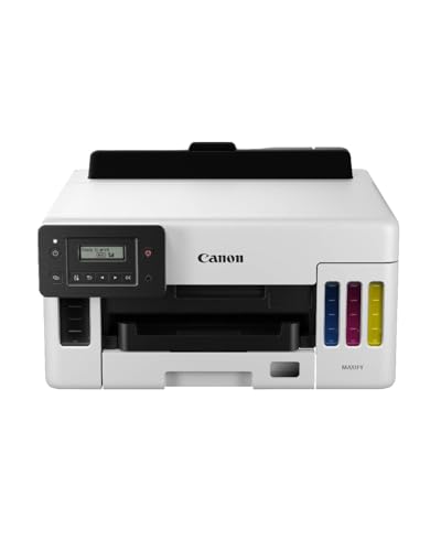 Canon MAXIFY GX5050 Imprimante A4 Couleur pour la Maison et Le Bureau, Imprimante Jet d'encre...