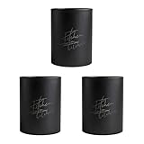 Cabilock 3Pcs Büro Vintage Aufbewahrung Küche Caddy Edelstahl Bauernhaus Metall Stift Abtropfhalter Spüle Korb Nordisch mit Abfluss Halten Arbeitsplatte Besteckständer Ständer Utensilien