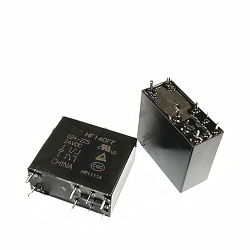 Relais de puissance HF140FF 024-2HS 24V boîtier de commutation électronique 6 broches