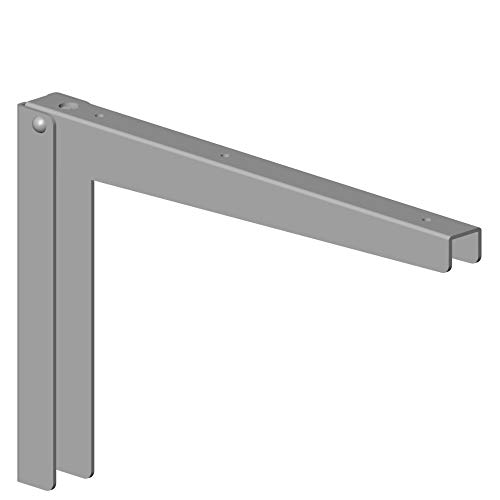 Preisvergleich Produktbild Klappkonsole Klapp T280 mm weissaluminium
