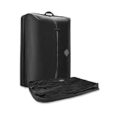 Lollanda Vacuum Bags for Travel IP67 Waterproof Reusable Compression Storage Space Saver Suitcase Backpack Organizer Lightweight Durable 210D Polyester TPU (16L-BLACK)