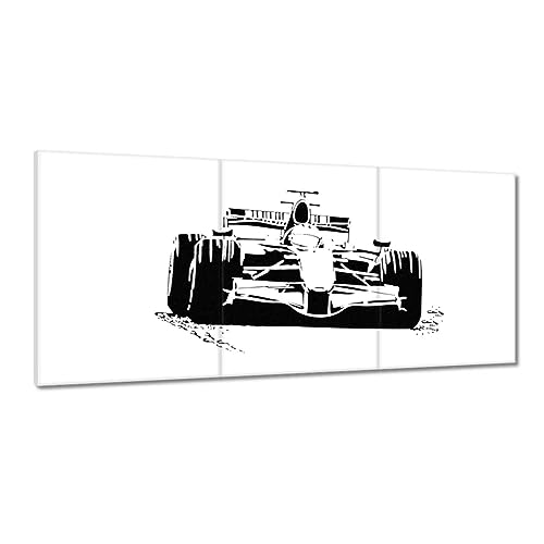 Toile voiture de course 150 x 70 cm : Sublimez votre salon contemporain