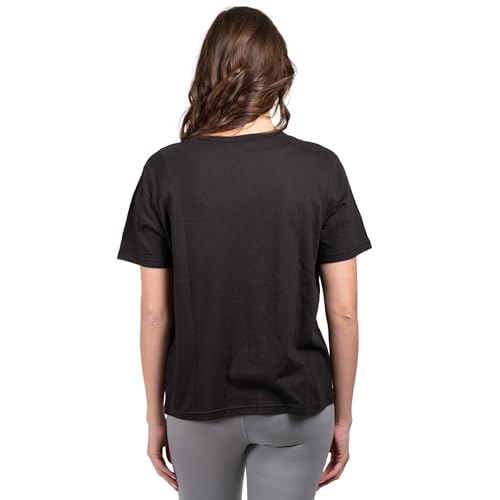 Ultra Game Women's NFL Official Distressed Graphics Super Soft Crew Neck T-Shirt3