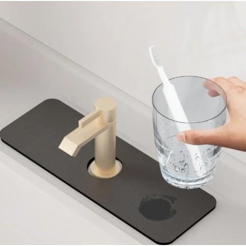 Su Emici Sihirli Mutfak Banyo Musluk Matı Lavabo Kenar Matı - Görsel 5