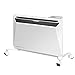 Mi-Heat Ballu Rapid Elktro Konvektor mit 1800W Leistung weiß - Standheizung Wandheizug - Digital Inverter, Zeitschaltuhr, Thermostat