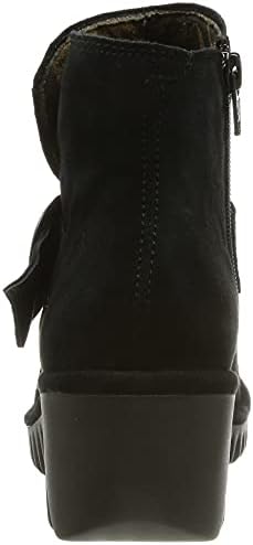 Fly London Women's Winter Boots Ankle, Black, 9.5 | Image 2