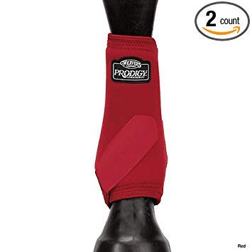 Image of Weaver Leather Prodigy Athletic Boots , Red, Large