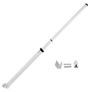 SecurityMan Sliding Door Security Bar – Dual Use as Patio Door Security Bar or Window Security Lock with Anti Lift…