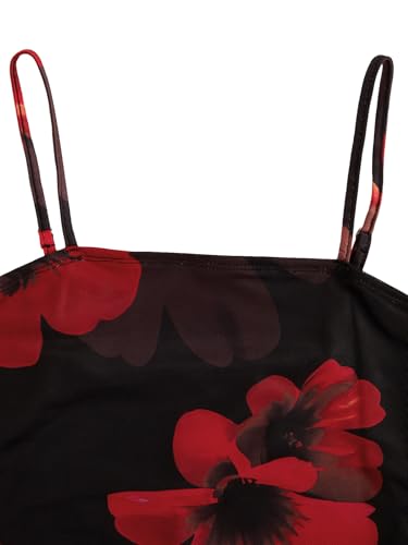 Verdusa Women's Summer Dresses for Women 2025 Floral Midi Dress Sundresses Split Beach Vacation Outfits3