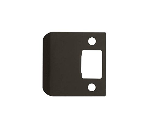 Extension du rebord gâche 2,25" nickel satiné, quincaillerie haut de gamme lot de 10