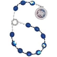 Odin Woden Pocket Prayer Beads with Sleipnir Norse God of War and Battle, Magic, Runes, Wisdom, Poetry and Death