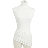 GORGECRAFT 720 x 375mm Stretch Mannequin Stoffbezug Weiß