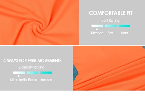 Image of Little Donkey Andy Women's Half Zip Breathable Cycling Vests Reflective Sleeveless Jerseys Shirts Golf 4 Rear Pockets