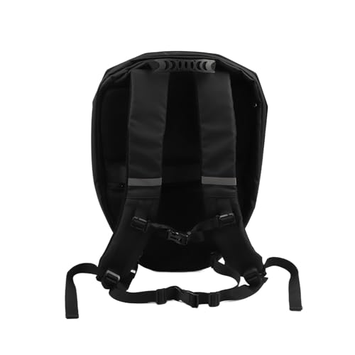 Ejoyous Sac à Dos avec Yeux LED, Sac à Dos de Moto étanche 3D Coque Rigide APP écran Couleur Programmable Sac à Dos de Moto Sac à Dos D'équitation