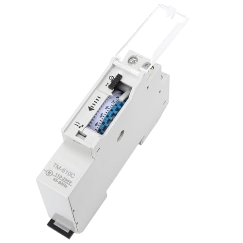 Interruttore Orario Su Rotaia Interruttore di Controllo Temporizzazione su Guida DIN Intelligente TM610C Relè Temporizzatore 220V per Lampione
