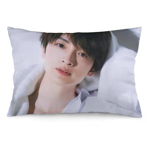For 玉森裕太12 枕カバー ロング枕カバー 両面印刷 柔らかく生地 横寝用抱き枕 向き寝 室内装飾 16 "x24 "