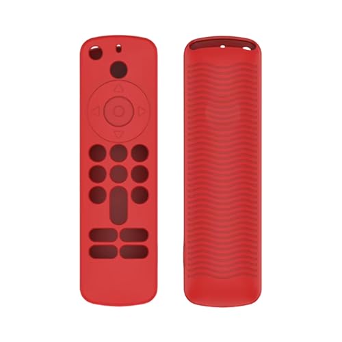 Image of Brain Freezer Silicone TV Remote Cover Compatible with New Fire TV Stick 4k and HD Remote Cover 2025 Model (Red)