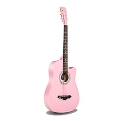 JTRHD Guitare Acoustique Débutant Guitare étudiant Novice Guitare Folk Piano Entrée Guitare Acoustique pour Adultes et Enfants (Couleur : D, Size : 38 inches) - Les Beatles, Paul McCartney, John Lennon, RIngo Starr, George Harrison