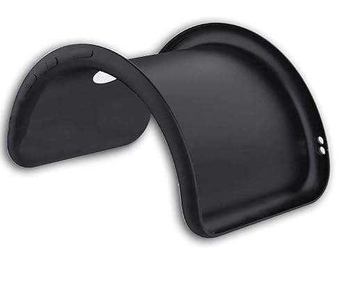 Image of Designerz hub iQOO Z10x 5G Back Cover | Soft Silicone Slim Back Case for iQOO Z10x 5G - Black