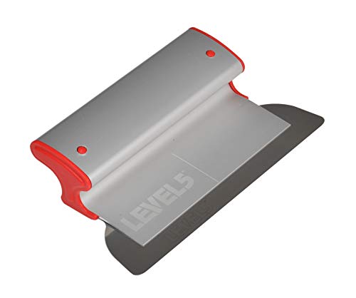 Level5 Skimming Blade Combo, 32" Blade + 40" - 67" Extension Handle | Smoothing/Knockdown Drywall Knife | Extruded Aluminum & European Stainless Steel Construction | High-Impact End Caps | 5-426 #TOP7