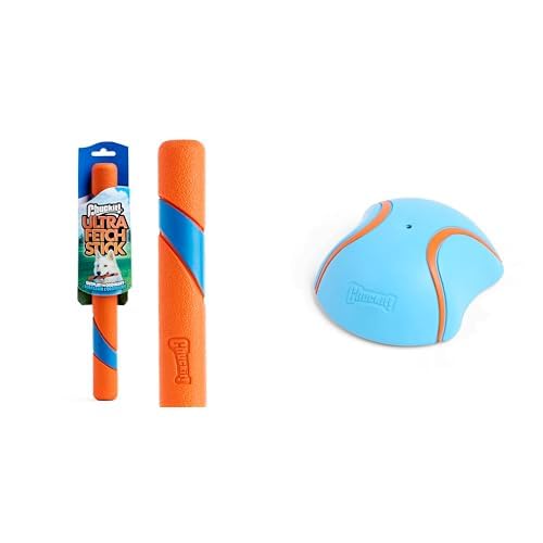 Chuckit! Juguetes para Perros Pack con Palo y Sonoro