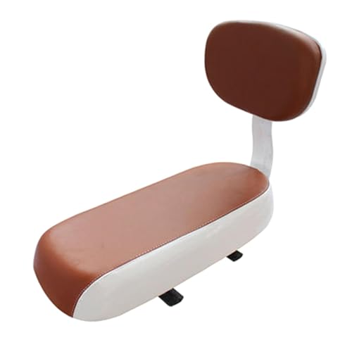 kowaku Bicycle Rear Seat Cushion Soft Bike Back Cushion with Backrest Kids Bike Seat for Biking Outdoor Cycling Accessories