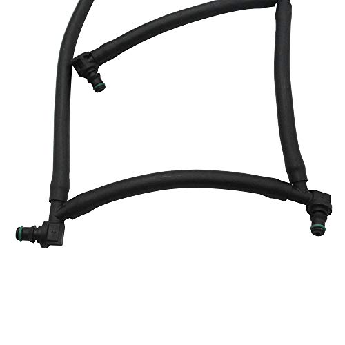 Yorten Tubo flexível para vazamento de combustível compatível com Ford Focus C-MAX S-MAX Mondeo Kuga