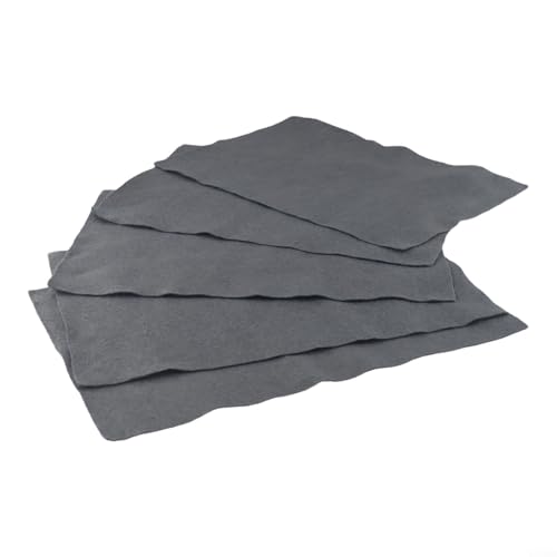 Aquaglide Mikrofasertücher, sanft und effizient für die Streifenreinigung verschiedener Oberflächen (20 x 30 cm), 5 Stück