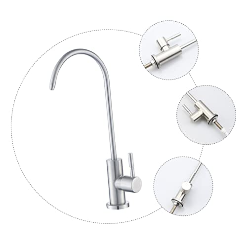 Uonlytech 1 Pc Grifo 304 Agua Ducha Aireador Filtro Para Fregadero Mop Bebiendo Caliente Agujero Filtro De Fregadero Grifos Del Fregadero De La Cocina Mezclador Silver Acero Inoxidable 304